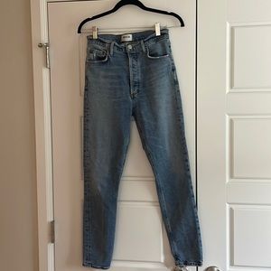 Agolde Nico High Rise Ankle Slim Fit